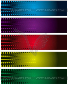 A set of banners - royalty-free vector image