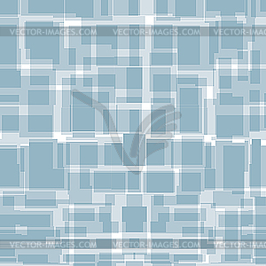 Seamless background from blue rectangles - vector clip art