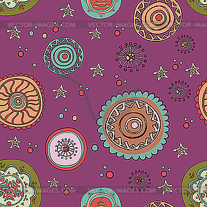 Colorful pattern backdrop  - vector image