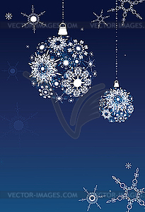 Snowflake`s backgrounds - vector image