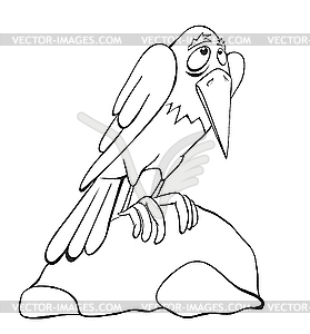 Crow  - vector clipart