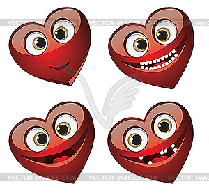 Hearts - vector image