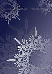 Snowflake pattern - vector clipart