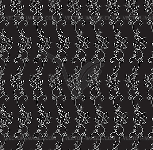 Seamless ornamental background - vector image