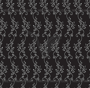 Seamless ornamental background - vector image