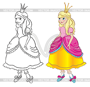 Princess - vector clip art