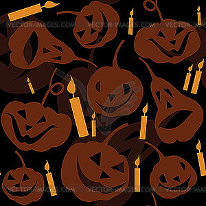 Halloween seamless bakground - vector EPS clipart