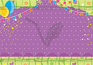 Celebration background - vector image