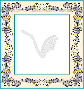 Mouse frame - vector clipart