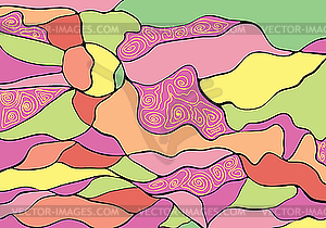 Абстрактного фона мозаики - изображение в векторе