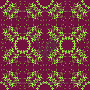 Seamless ornamental background - vector image