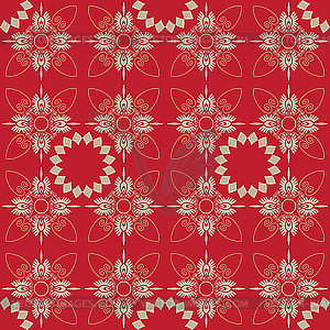 Seamless ornamental background - vector clipart