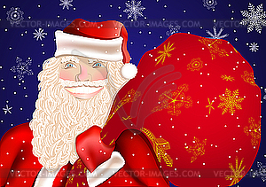 Santa Claus - stock vector clipart
