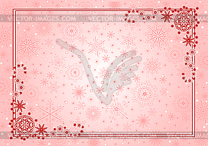 Christmas Frame - vector clip art