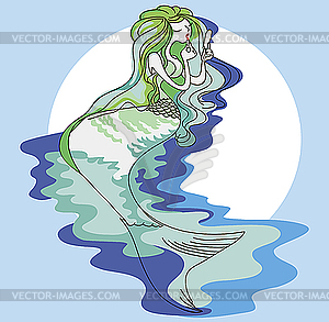 Mermaid - vector clipart