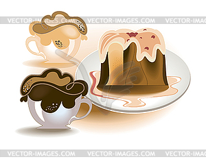 Dessert - vector clip art