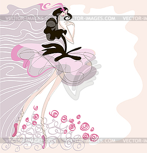 Dancing - vector clipart