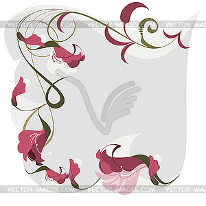 Spur orchid - vector image