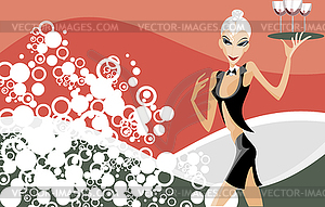 French brandy - vector EPS clipart