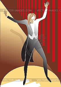 Conductor - vector clipart