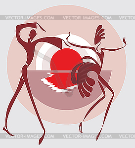Samba - vector image