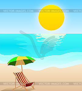 Beach - vector clipart