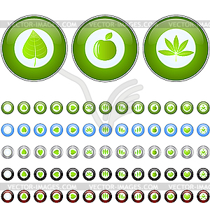 Web-Buttons - vector clipart