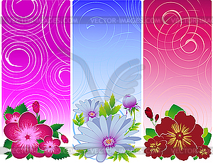 Flowers - vector clipart