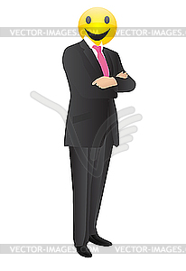 Man in suit - vector EPS clipart