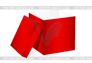 Red box - vector clip art