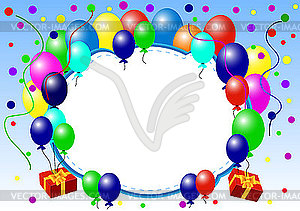 Greeting card - vector EPS clipart