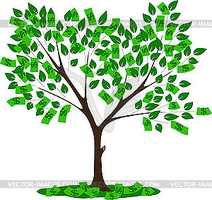 Money Tree - vector clipart