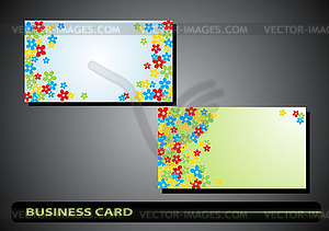 Business card - vector clipart