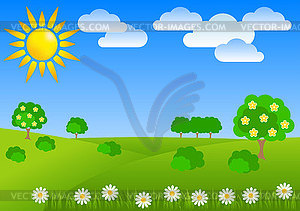 Landscape - vector clipart