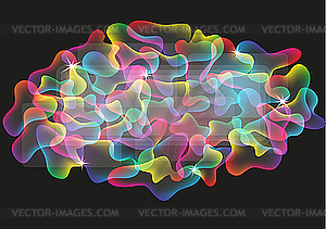 Energetic abstract background - vector clipart / vector image