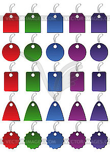 Icons and labels for sale - vector clipart