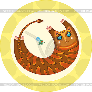 Tiger Fly - vector clipart