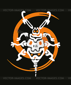 Stylized bug - vector image