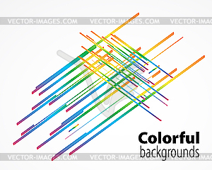 Abstract colorful background - vector image