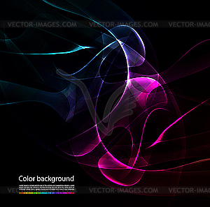 Abstract color background - vector clipart