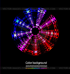 Abstract colorful background - vector image