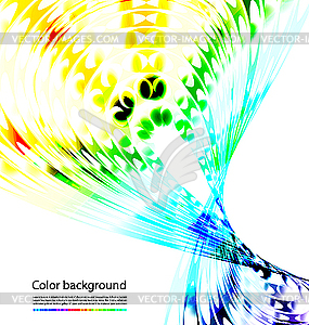 Абстрактный красочный фон - изображение в векторе / векторный клипарт