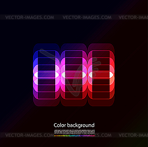 Abstract color background - vector image