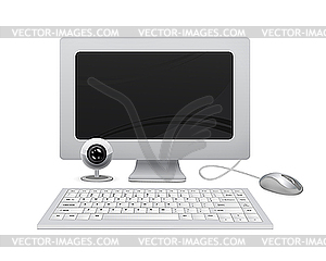 Computer - vector clip art