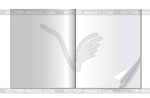 Magazine pages - vector clipart / vector image