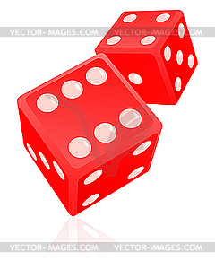 Dice - vector image