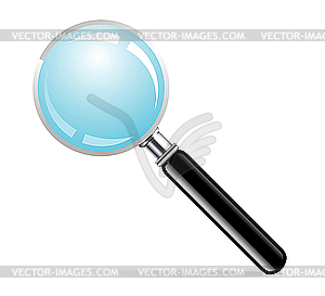 Magnifying glass - vector clipart