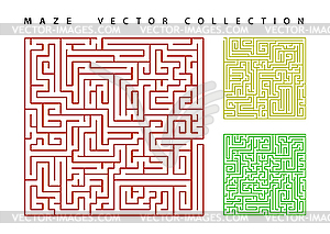 MAZE - royalty-free vector clipart