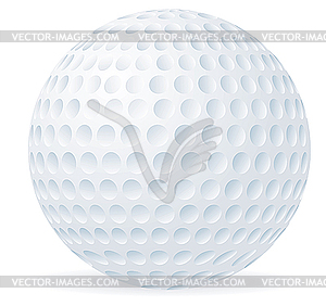 Golf ball - vector clipart