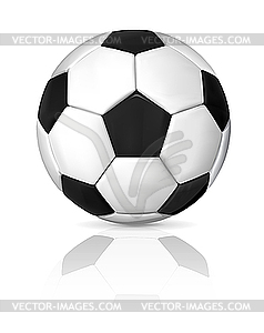 Soccer ball - vector clipart / vector image